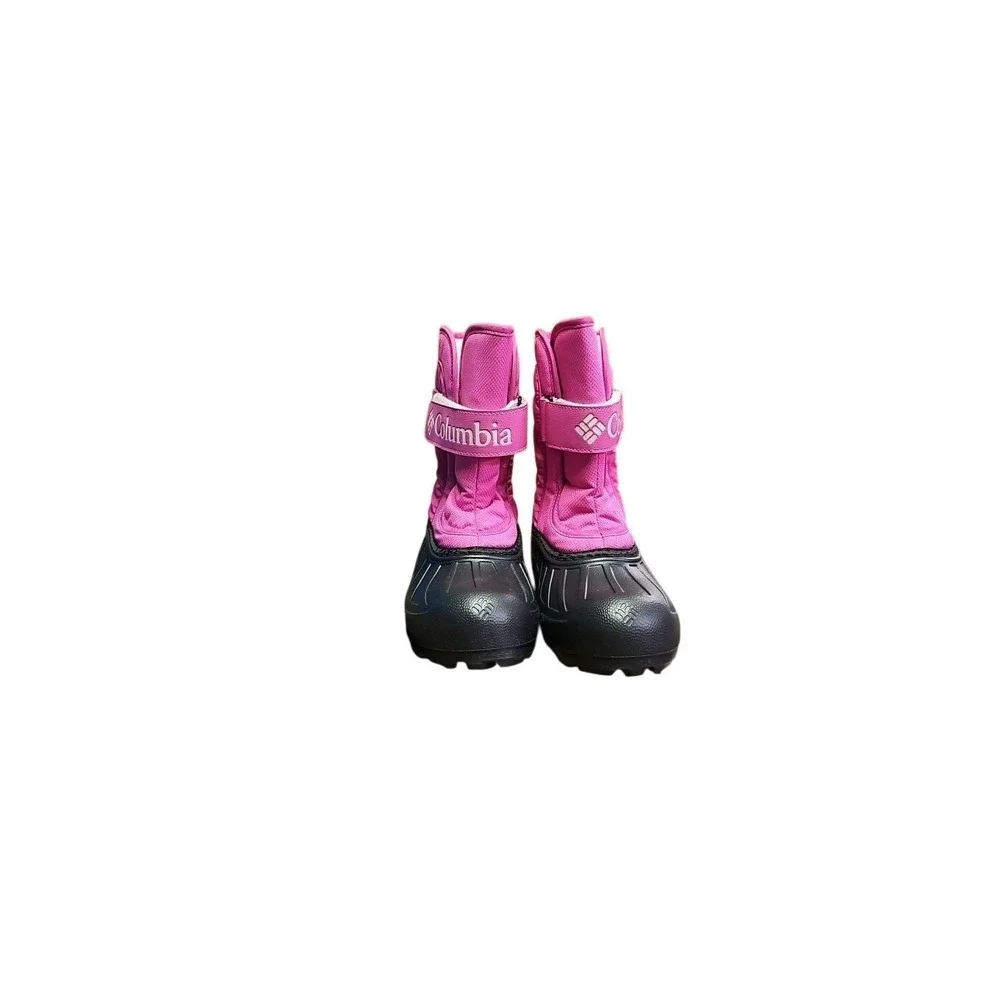 Columbia Powderbug Snowlite‎ Strap Boots Size 3 Pink Girls New
